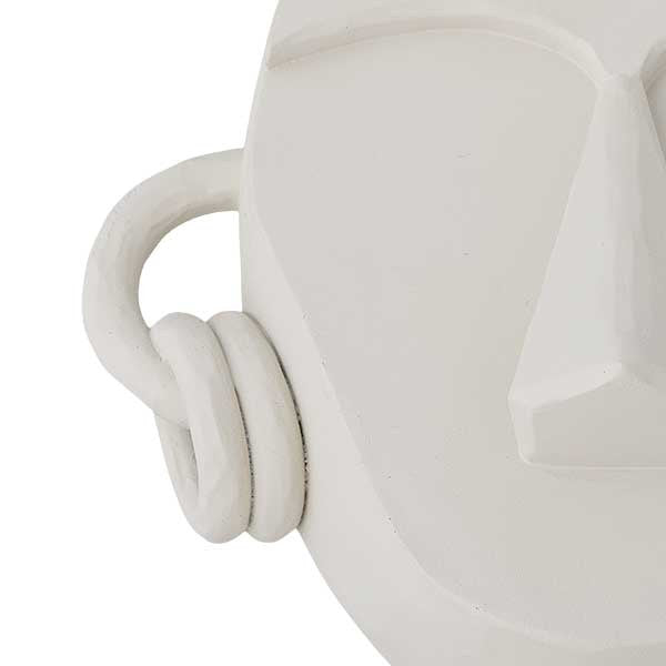 Luelle Deko, Weiá, Polyresin in White präsentiert im Onlineshop von KAQTU Design AG. Kunstgegenstände ist von Bloomingville
