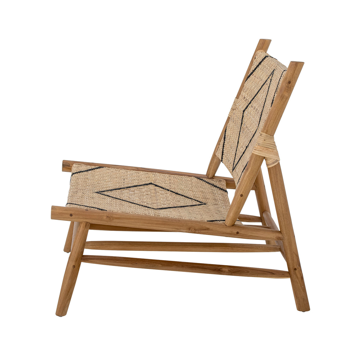 Lennox Loungesessel, Natur, Teakholz in Nature präsentiert im Onlineshop von KAQTU Design AG. Sessel ist von Creative Collection