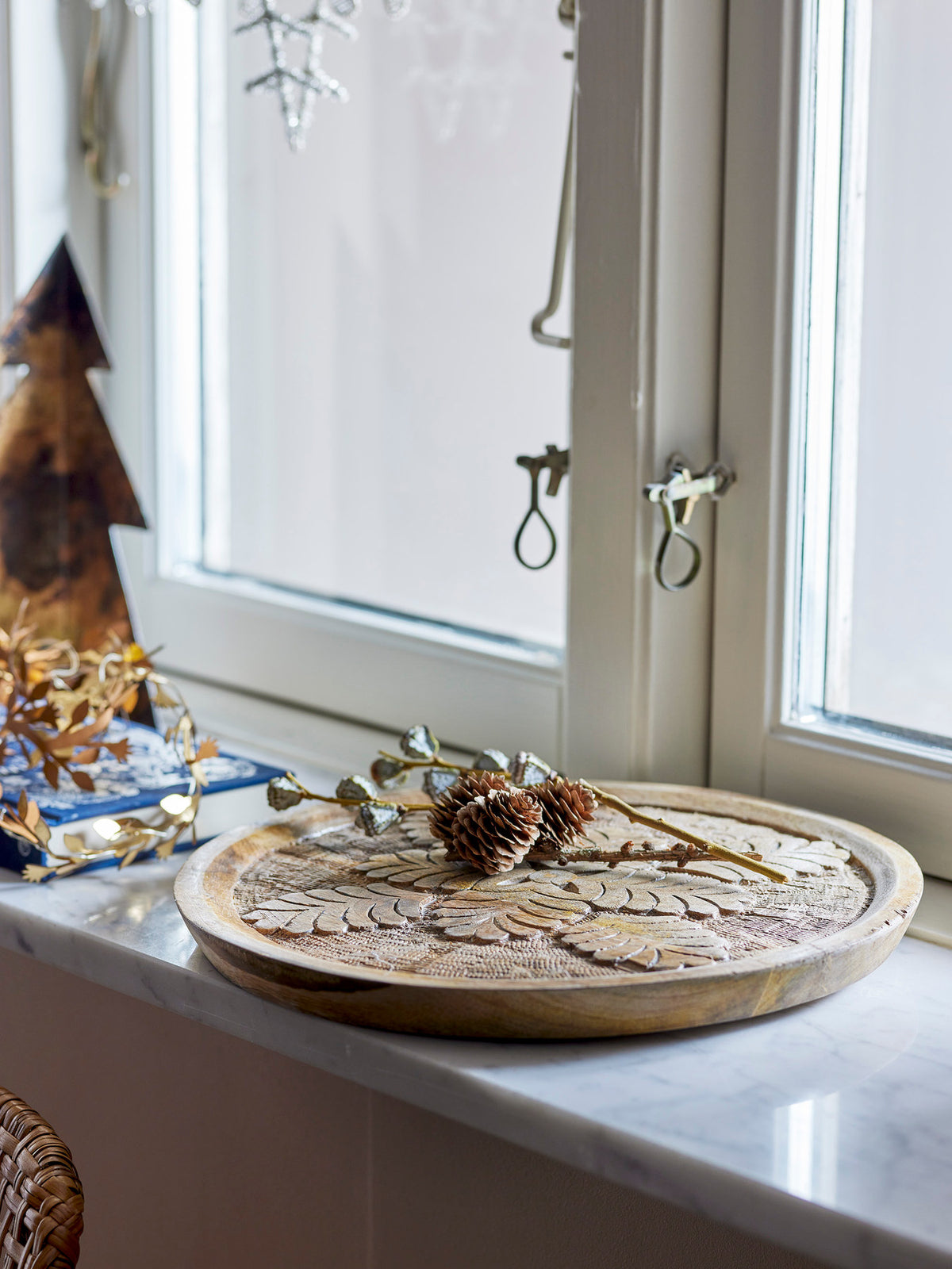 Noreen Tablett, Natur, Mango in Nature präsentiert im Onlineshop von KAQTU Design AG. Tablett ist von Bloomingville