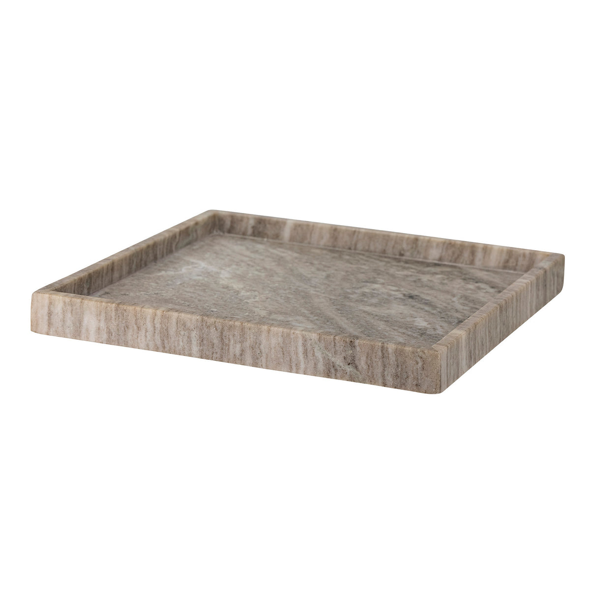 Majsa Tablett, Braun, Marmor in Brown präsentiert im Onlineshop von KAQTU Design AG. Tablett ist von Bloomingville