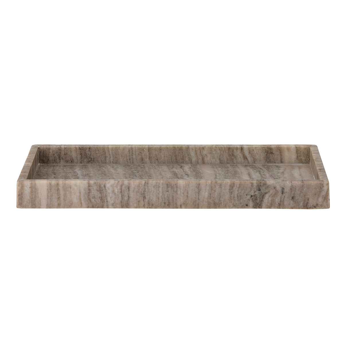 Majsa Tablett, Braun, Marmor in Brown präsentiert im Onlineshop von KAQTU Design AG. Tablett ist von Bloomingville