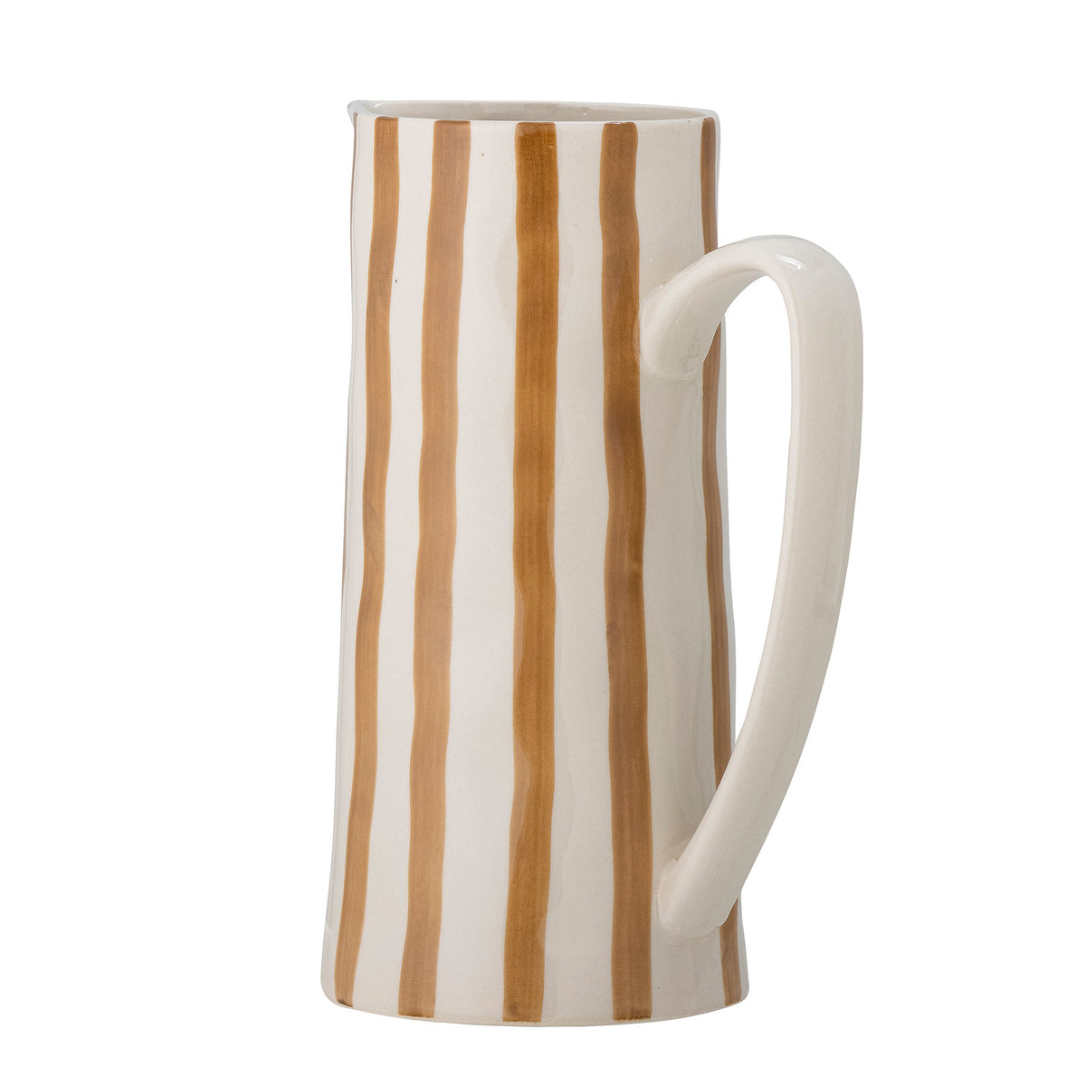 Begonia Krug, Braun, Steingut in Brown präsentiert im Onlineshop von KAQTU Design AG. Kanne ist von Creative Collection