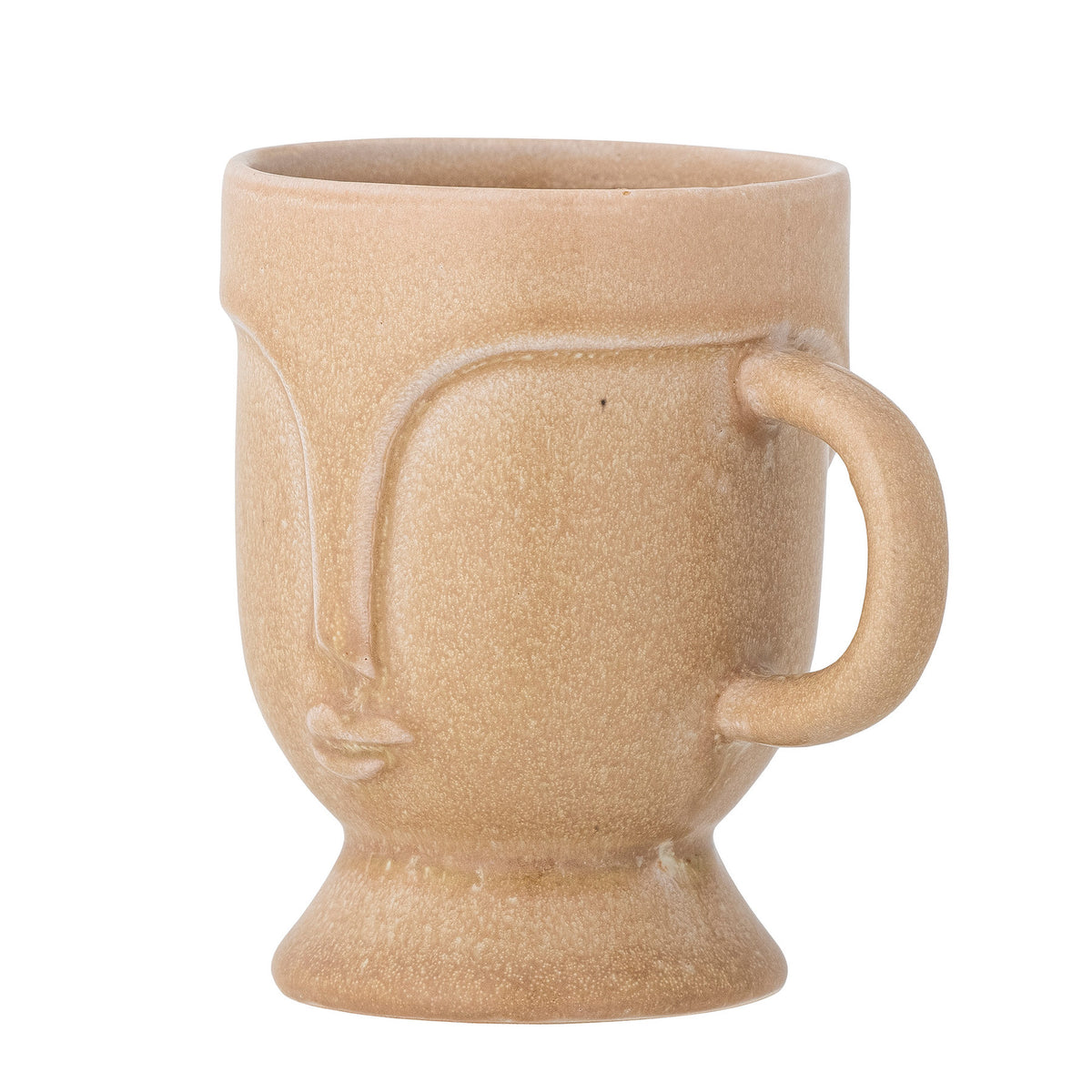 Sameen Becher, Braun, Steingut in Brown präsentiert im Onlineshop von KAQTU Design AG. Tasse ist von Bloomingville