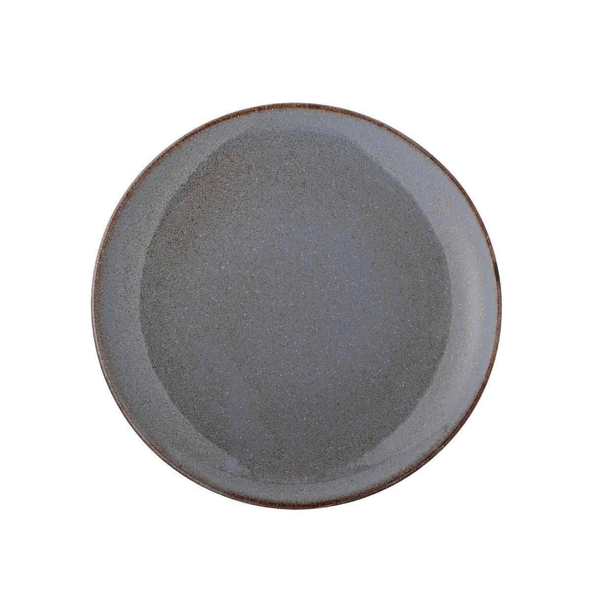 Sandrine Teller, Grau, Steingut in Grey präsentiert im Onlineshop von KAQTU Design AG. Teller ist von Bloomingville