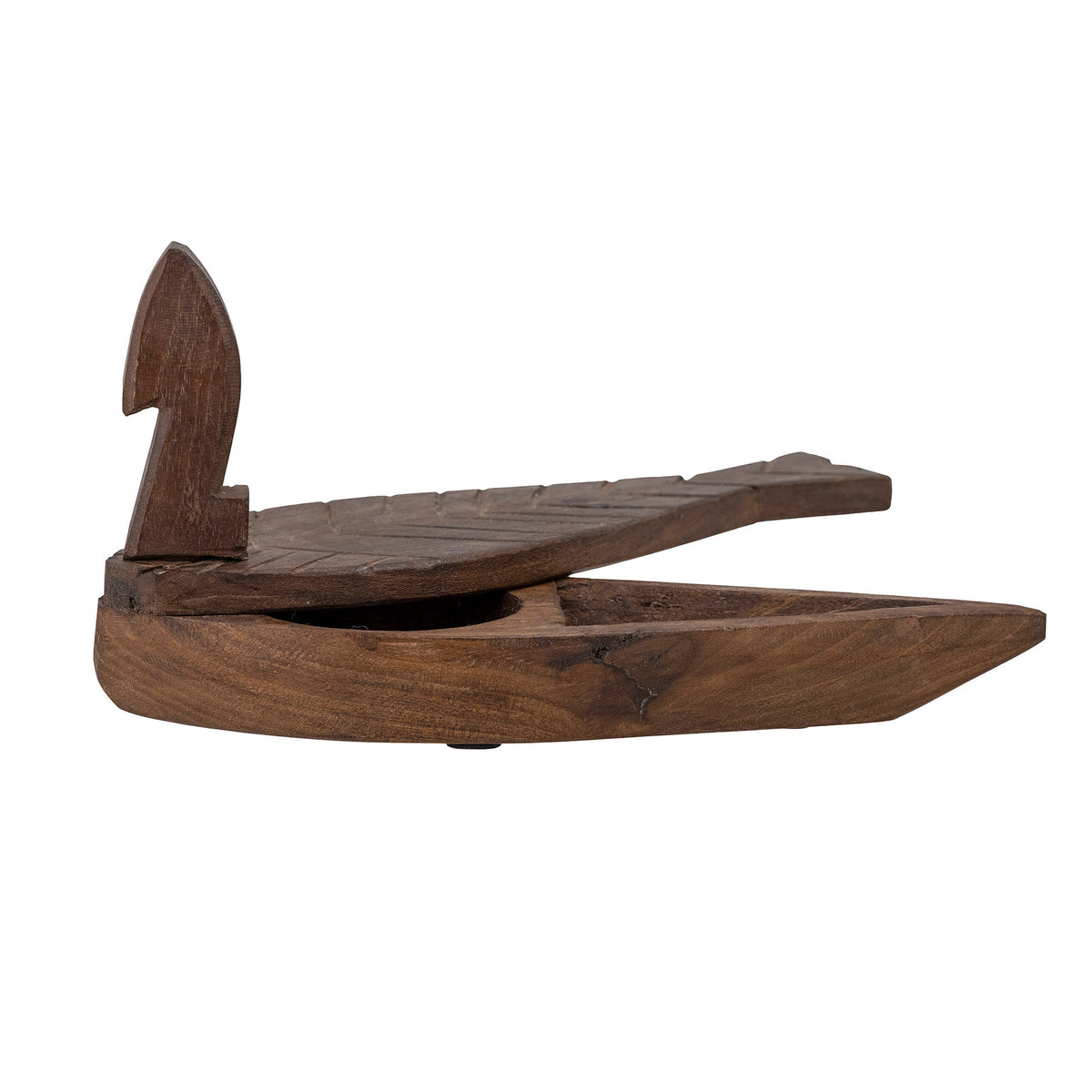 Hamida Box mit Deckel, Braun, Recyceltes Holz in Brown präsentiert im Onlineshop von KAQTU Design AG. Aufbewahrungsbox ist von Creative Collection
