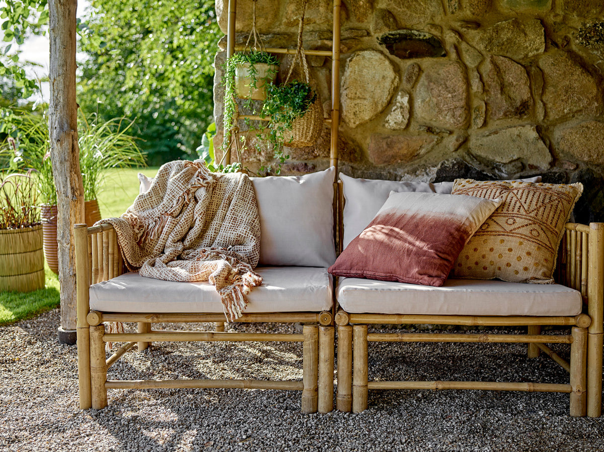 Taranto Kissen, Natur, Baumwolle in Nature präsentiert im Onlineshop von KAQTU Design AG. Deko Kissen ist von Bloomingville