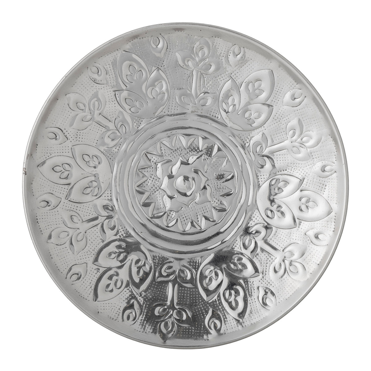 Litha Kuchenteller, Silber, Metall in Silver präsentiert im Onlineshop von KAQTU Design AG. Tablett ist von Bloomingville