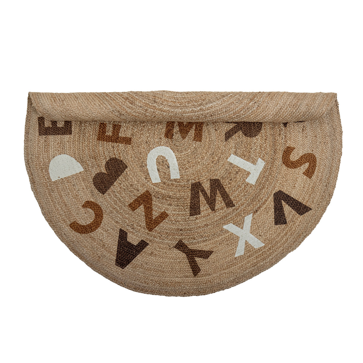Dinne Teppich, Braun, Jute in Brown präsentiert im Onlineshop von KAQTU Design AG. Teppich ist von Bloomingville Mini