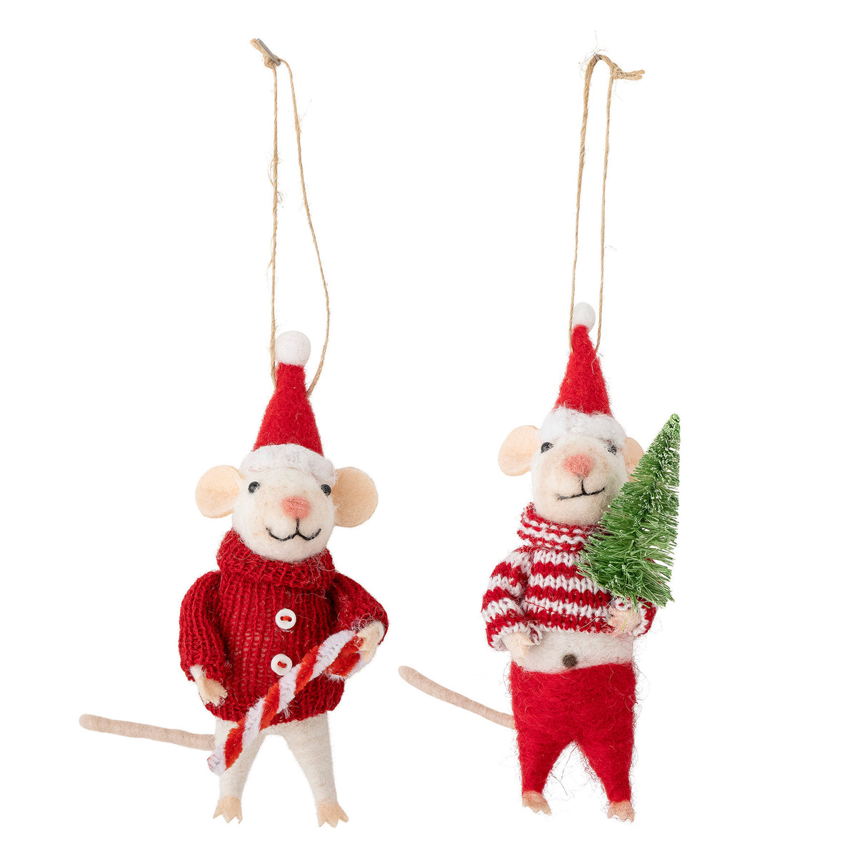Peo Ornament, Rot, Wolle in Red präsentiert im Onlineshop von KAQTU Design AG. Ornament ist von Bloomingville