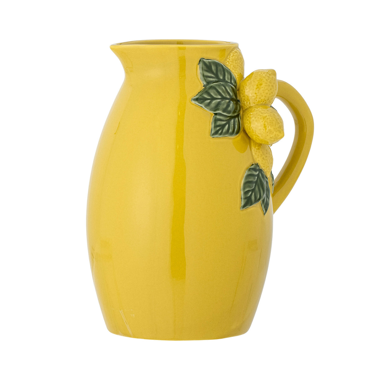 Limone Krug, Gelb, Steingut in Yellow präsentiert im Onlineshop von KAQTU Design AG. Kanne ist von Creative Collection