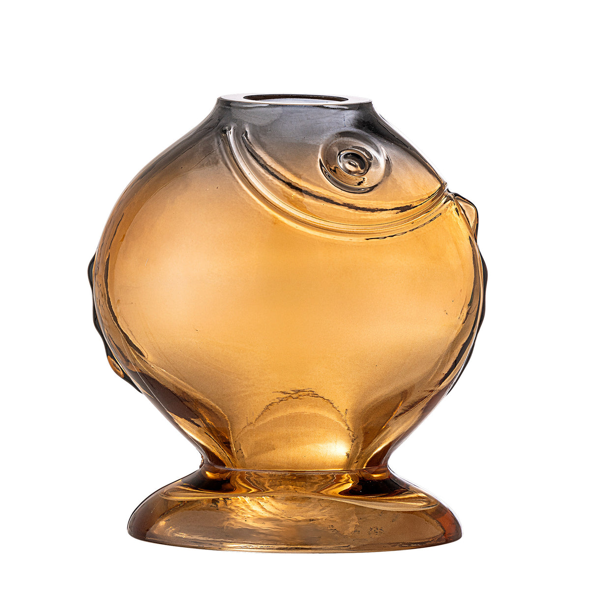 Varga Vase, Gelb, Glas in Gelb präsentiert im Onlineshop von KAQTU Design AG. Vase ist von Creative Collection
