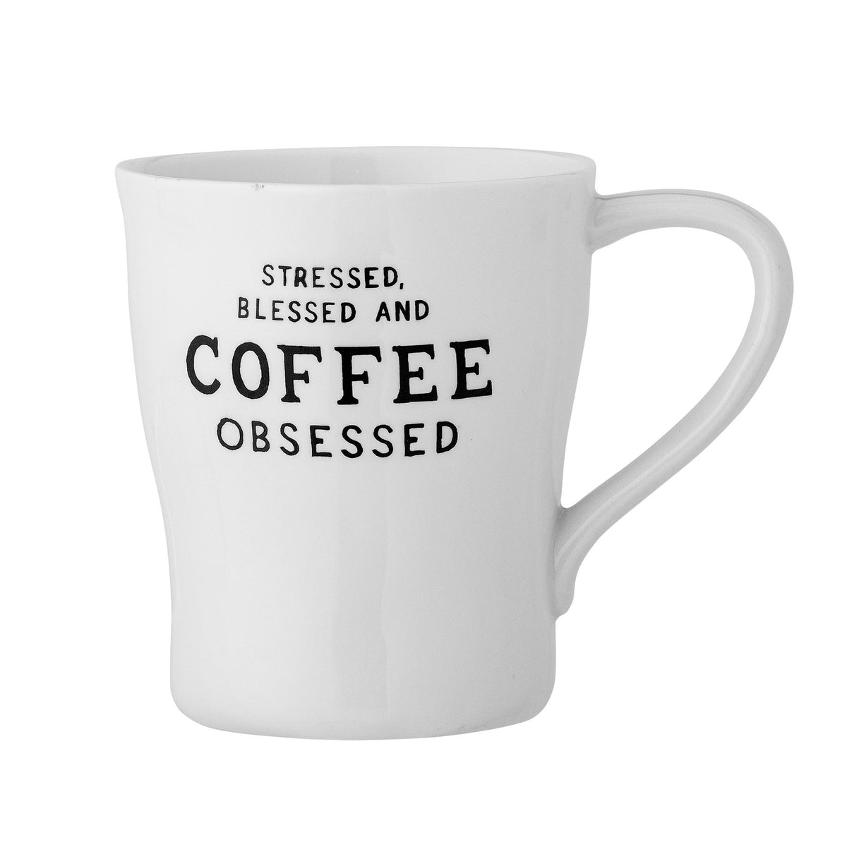 Wendy Tasse, Weiss, Steingut in Weiss präsentiert im Onlineshop von KAQTU Design AG. Tasse ist von Creative Collection