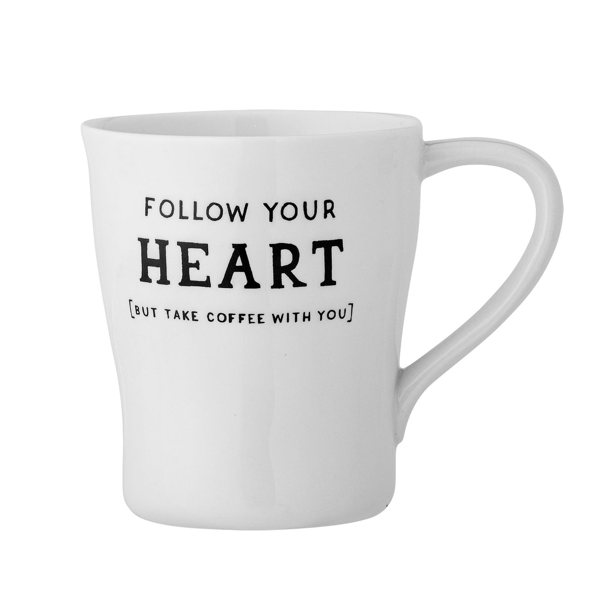 Wendy Tasse, Weiss, Steingut in Weiss präsentiert im Onlineshop von KAQTU Design AG. Tasse ist von Creative Collection