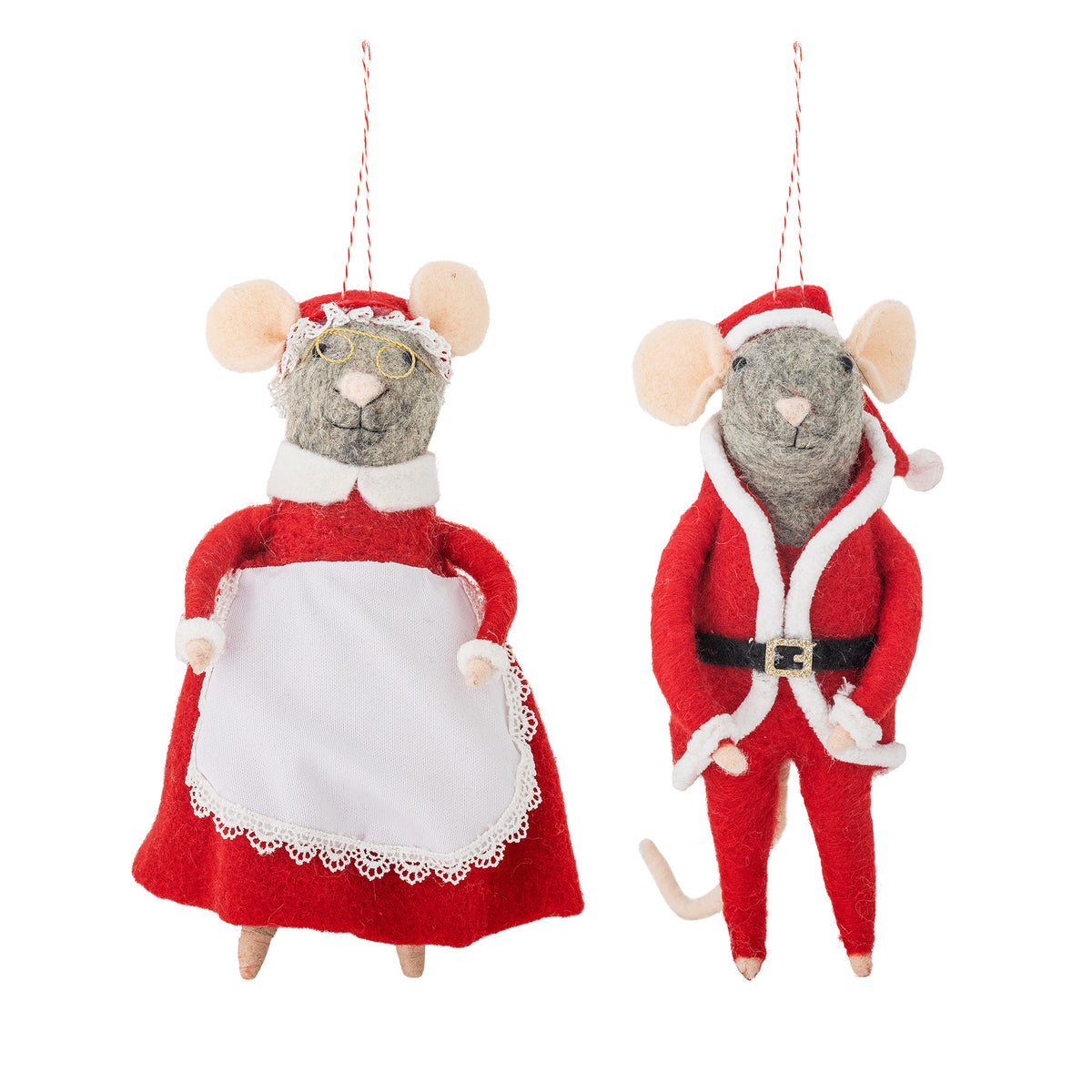 Peo Ornament, Rot, Wolle in Rot präsentiert im Onlineshop von KAQTU Design AG. Ornament ist von Bloomingville