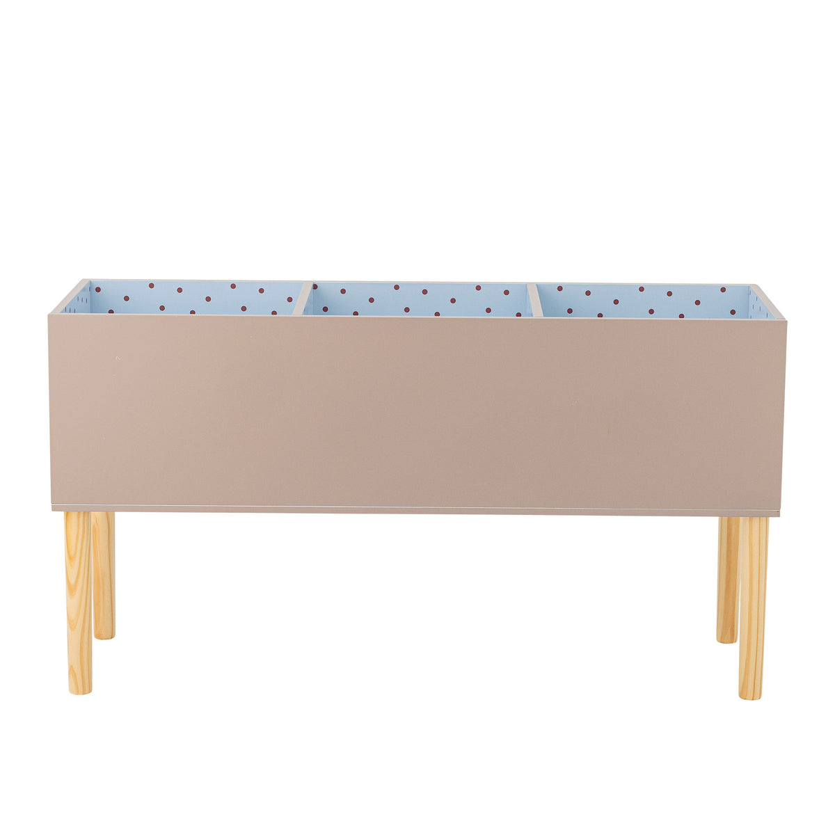 Salam Bücherständer, Braun, FSC®100%, MDF in Braun präsentiert im Onlineshop von KAQTU Design AG. Standregal ist von Bloomingville Mini