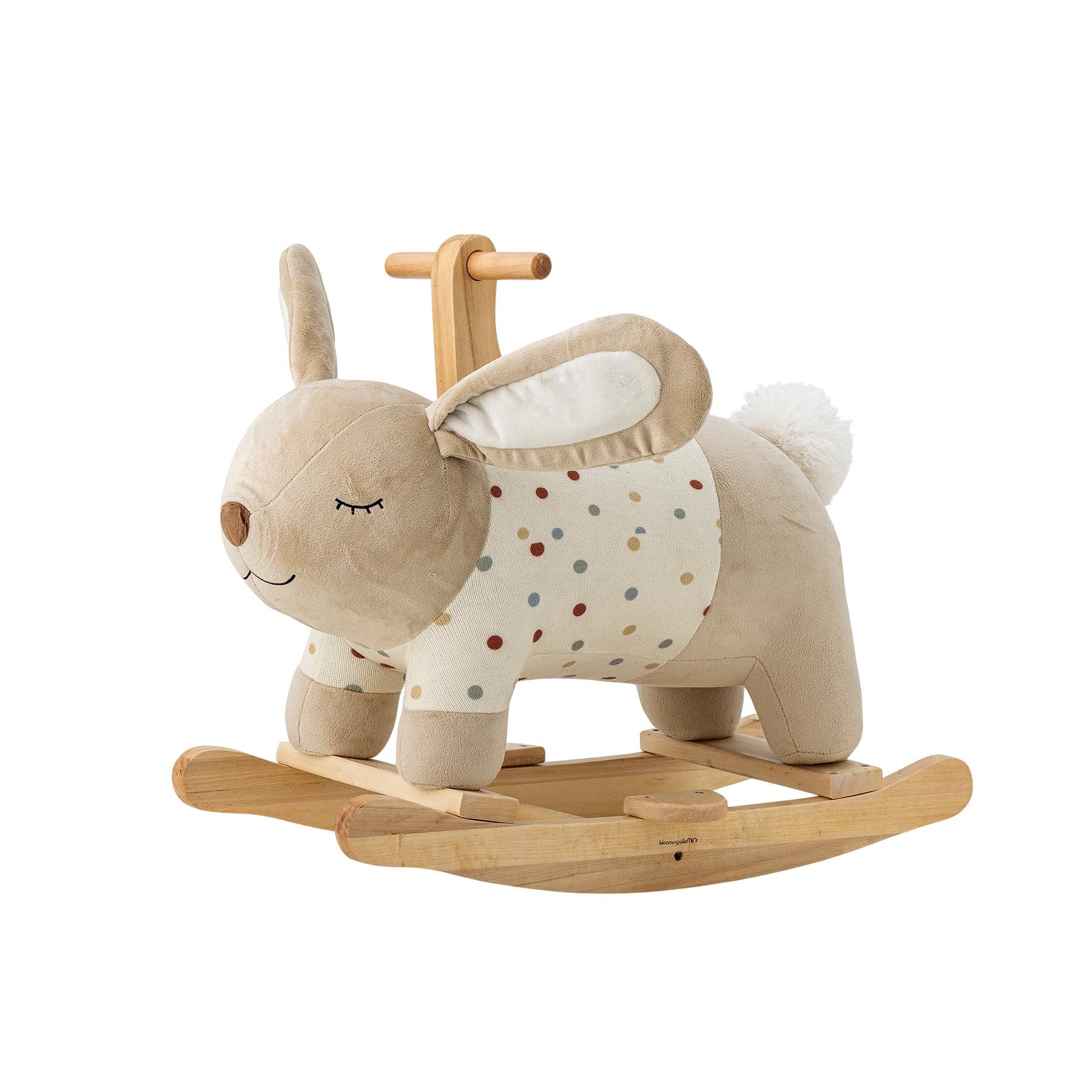 Villja Schaukelspielzeug, Kaninchen, Bunt, Polyester in Multi präsentiert im Onlineshop von KAQTU Design AG. Zelt Kids ist von Bloomingville Mini