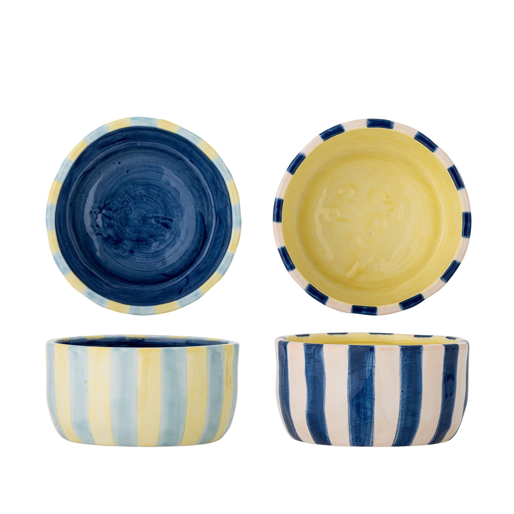 Phoenix Schale, Bunt, Steingut in Multi präsentiert im Onlineshop von KAQTU Design AG. Schale ist von Bloomingville