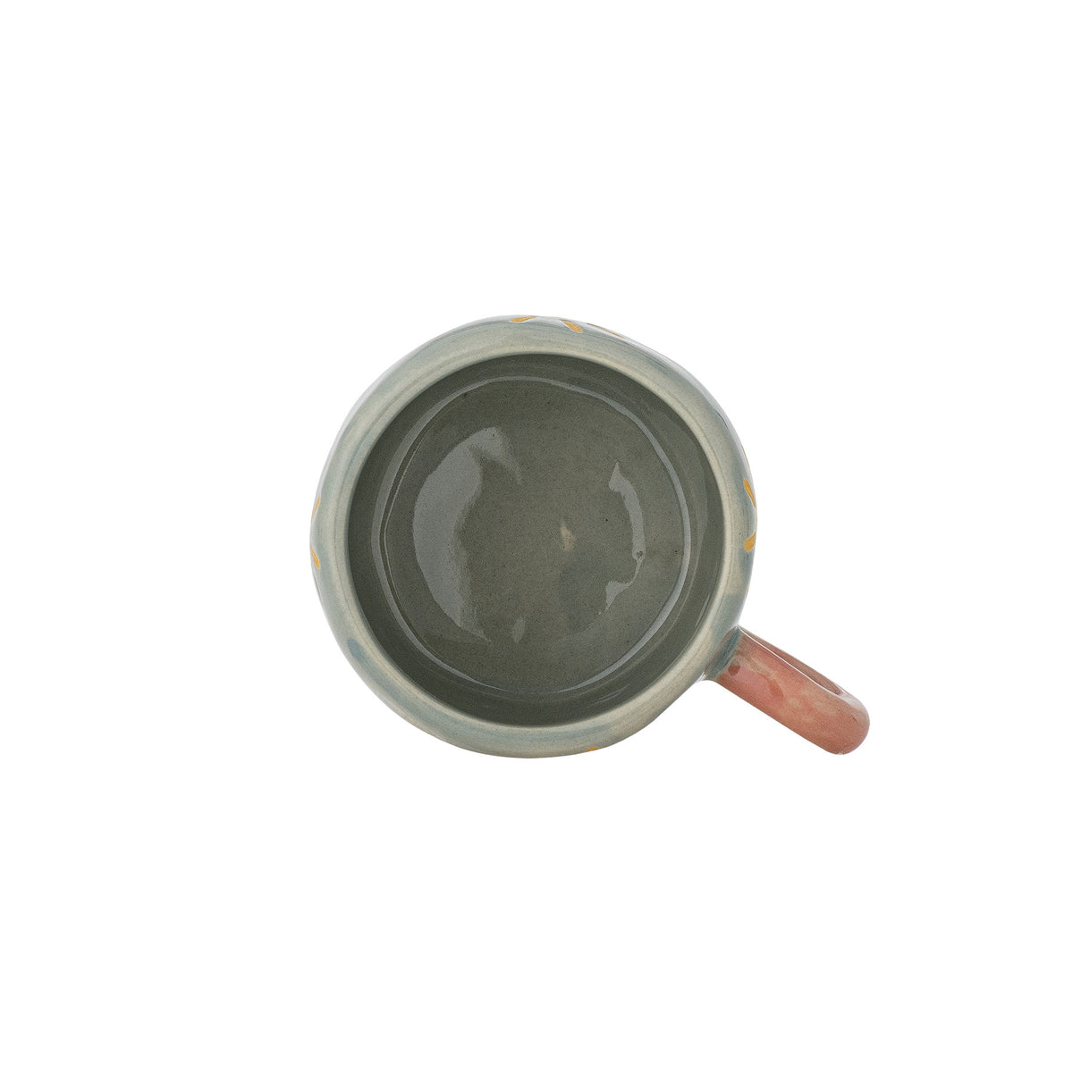 Nini Tasse, Blau, Steingut in Blue präsentiert im Onlineshop von KAQTU Design AG. Tasse ist von Bloomingville
