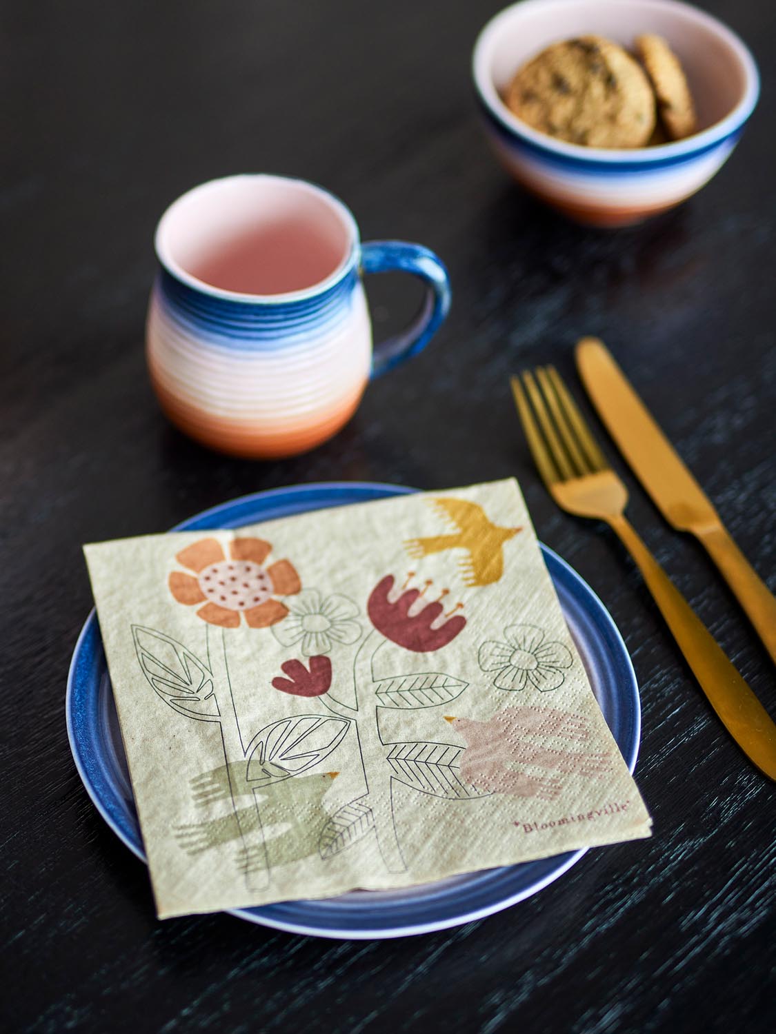 Vivielle Serviette, Natur, FSC®Recycled, Paper in Nature präsentiert im Onlineshop von KAQTU Design AG. Servietten ist von Bloomingville