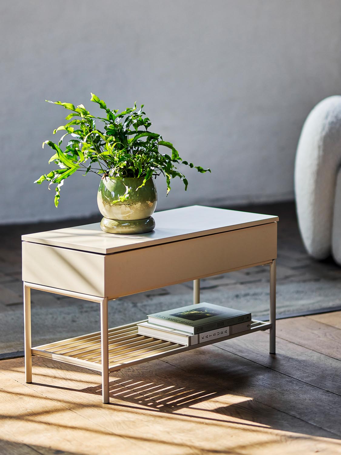 Aveline Bank, Natur, MDF in Nature präsentiert im Onlineshop von KAQTU Design AG. Sitzbank ist von Bloomingville