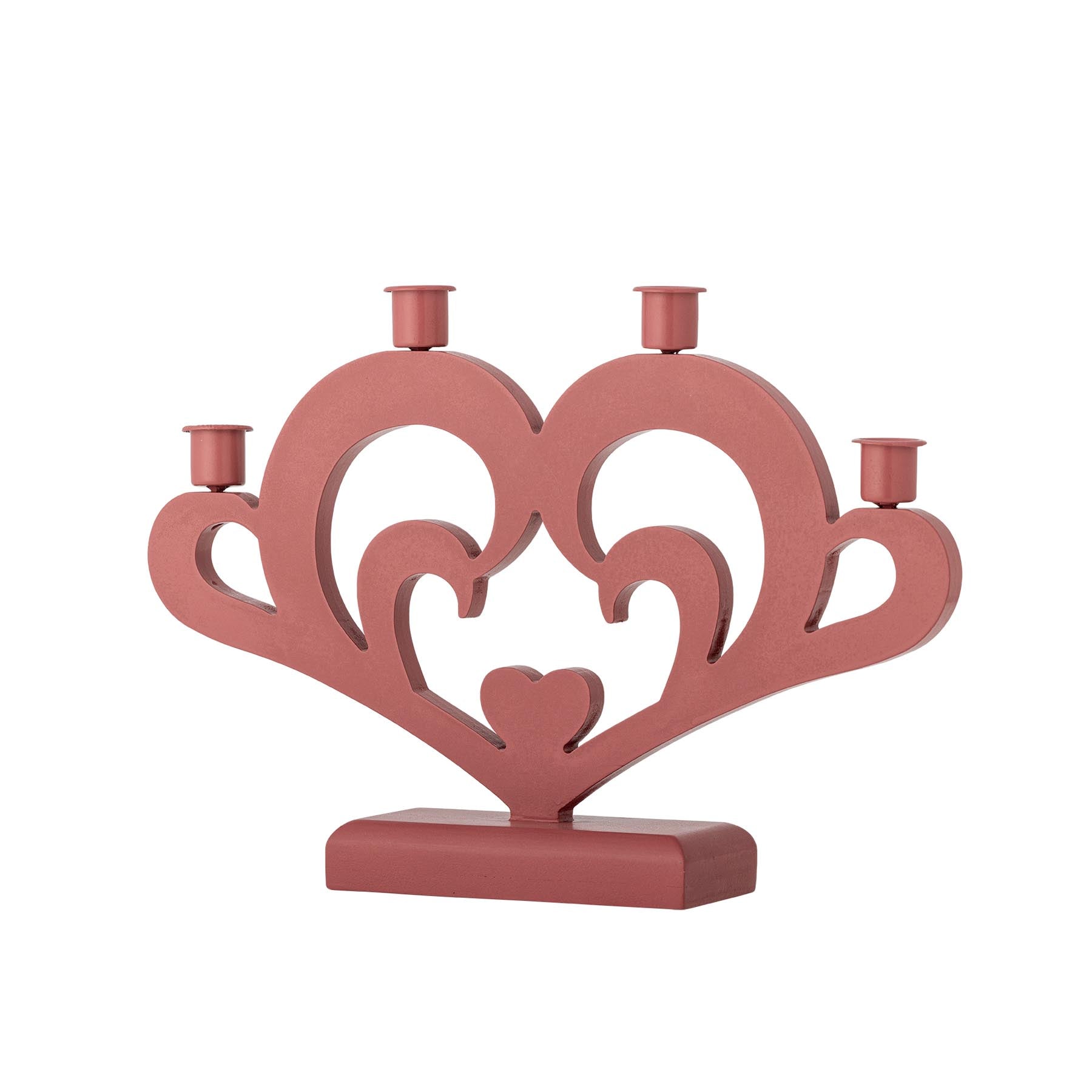 Salia Adventskerzenständer, Rot, MDF in Red präsentiert im Onlineshop von KAQTU Design AG. Kerzenständer ist von Bloomingville