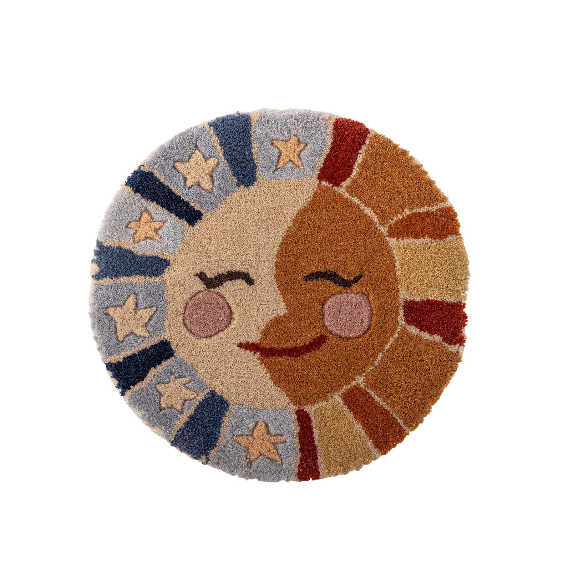 Sun Wanddekoration, Bunt, Wolle in Multi präsentiert im Onlineshop von KAQTU Design AG. Bild ist von Bloomingville Mini