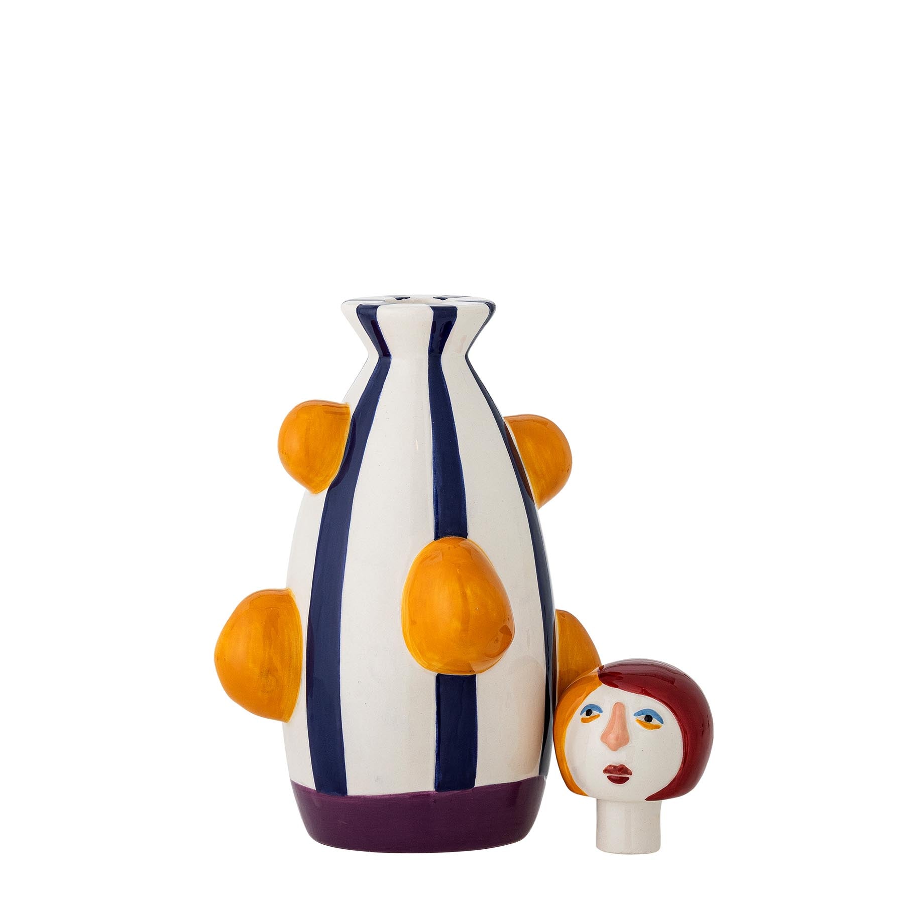 Conneli Kerzenhalter, Bunt, Keramik in Multi präsentiert im Onlineshop von KAQTU Design AG. Kerzenständer ist von Bloomingville
