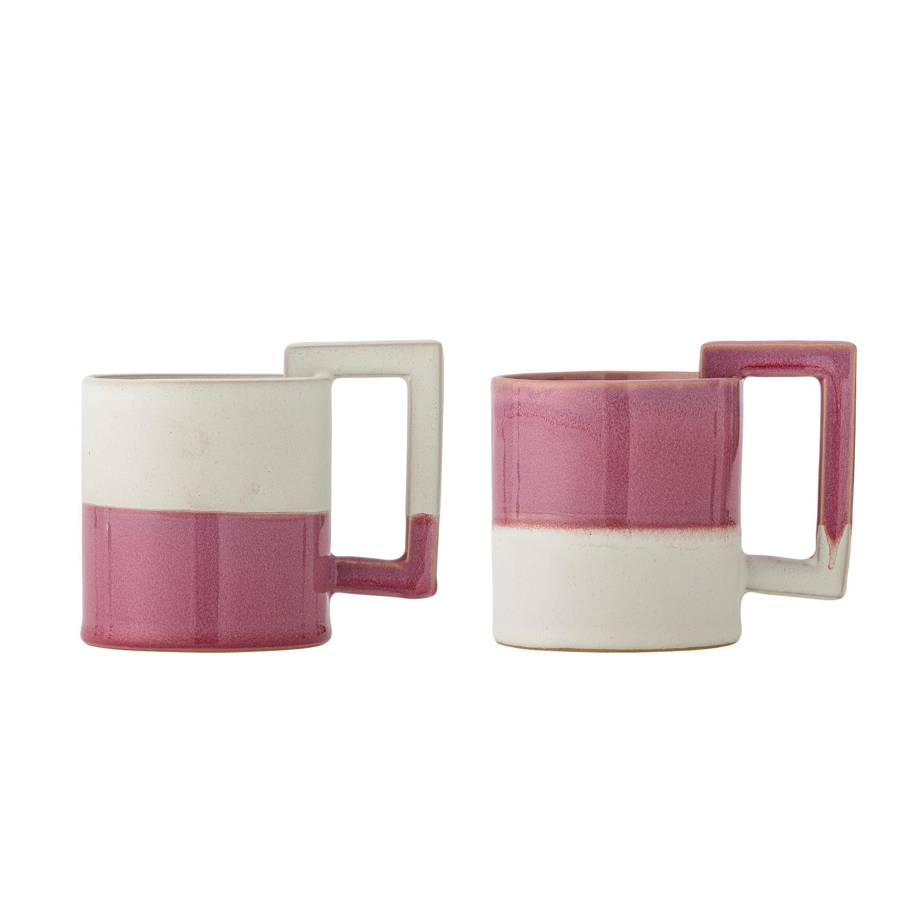 Ranya Becher, Bunt, Steingut in Multi präsentiert im Onlineshop von KAQTU Design AG. Tasse ist von Bloomingville