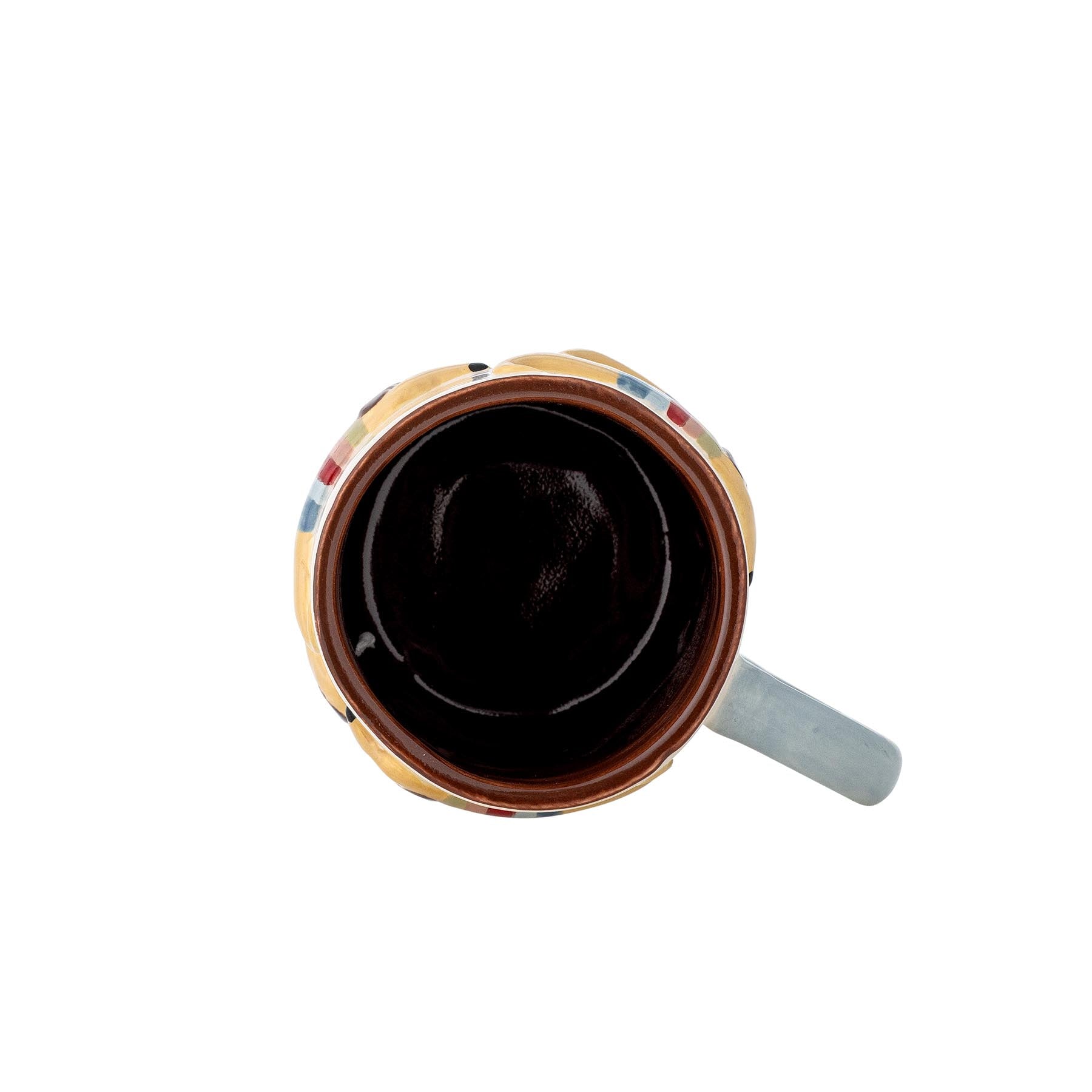 Charlie Tasse, Bunt, Steingut in Multi präsentiert im Onlineshop von KAQTU Design AG. Tasse ist von Bloomingville Mini