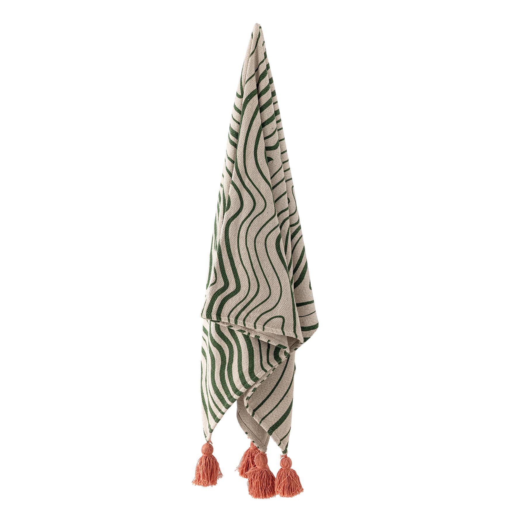Woodsby Decke, Bunt, Recycelte Baumwolle in Multi präsentiert im Onlineshop von KAQTU Design AG. Bettüberwurf ist von Bloomingville