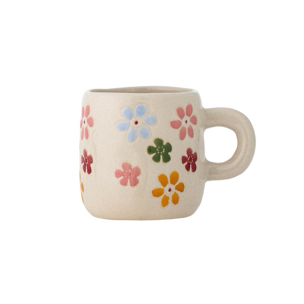 Millie Tasse, Bunt, Steingut in Multi präsentiert im Onlineshop von KAQTU Design AG. Tasse ist von Bloomingville Mini