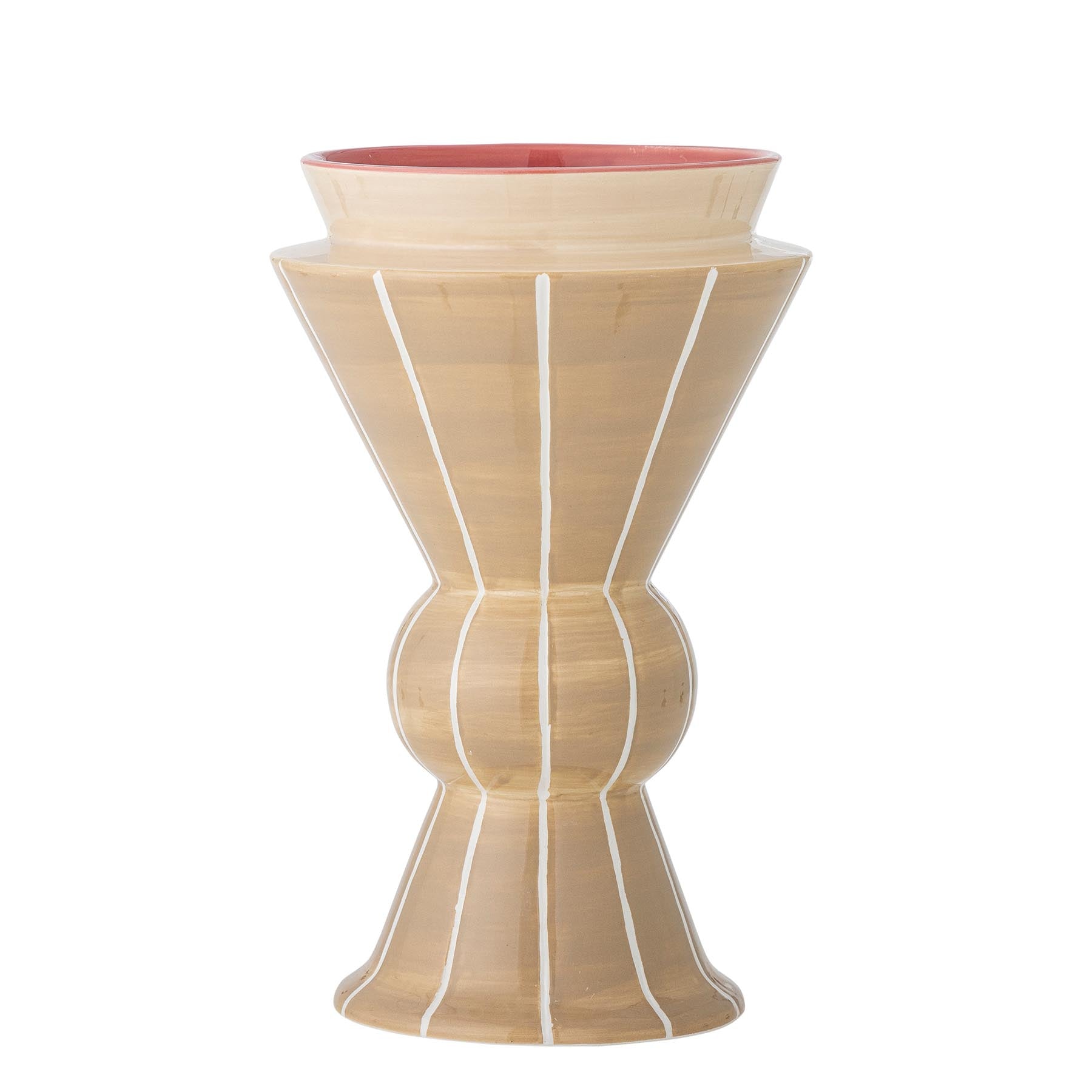 Trilla Vase, Natur, Keramik in Nature präsentiert im Onlineshop von KAQTU Design AG. Vase ist von Bloomingville