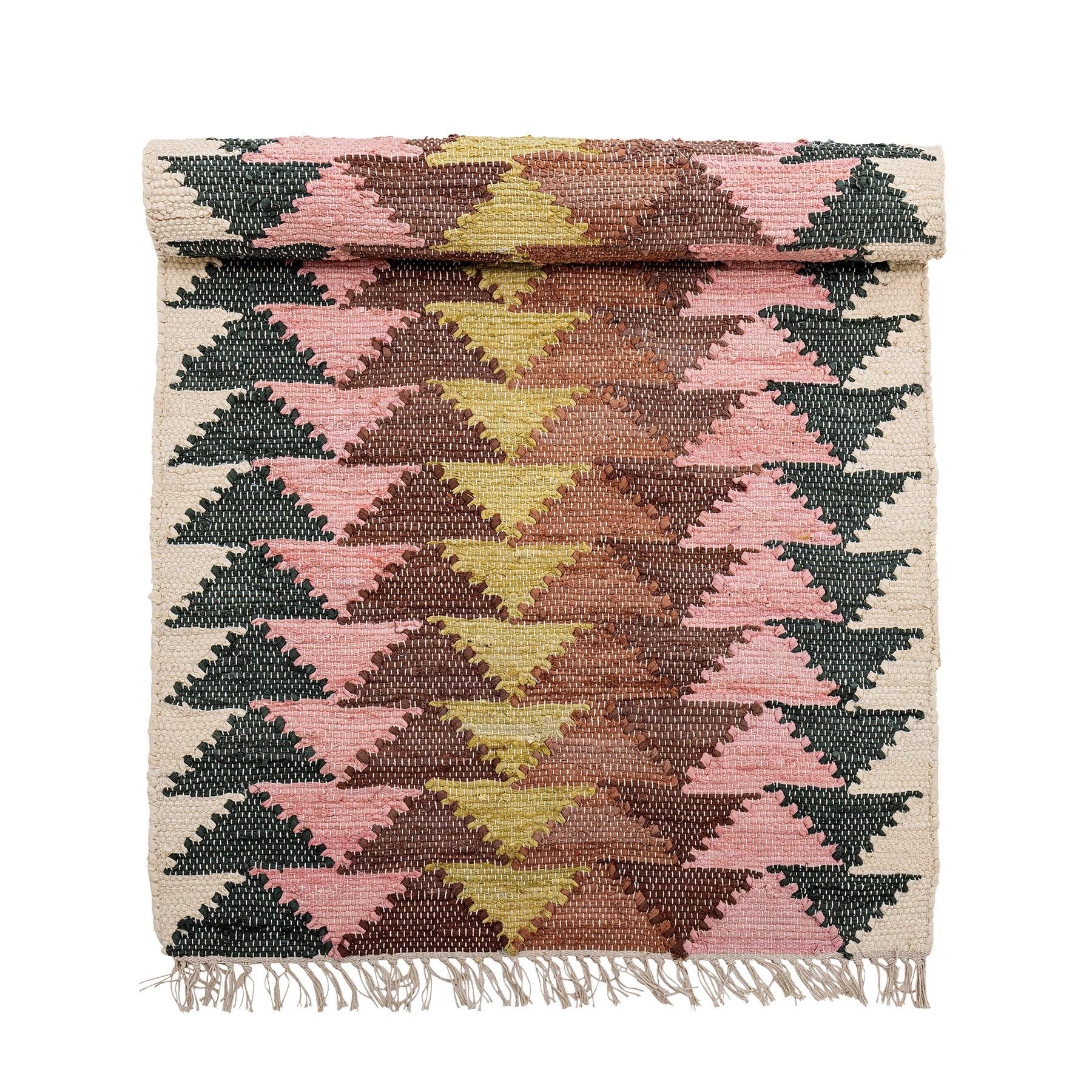 Desmond Teppich, Bunt, Baumwolle in Multi präsentiert im Onlineshop von KAQTU Design AG. Teppich ist von Bloomingville