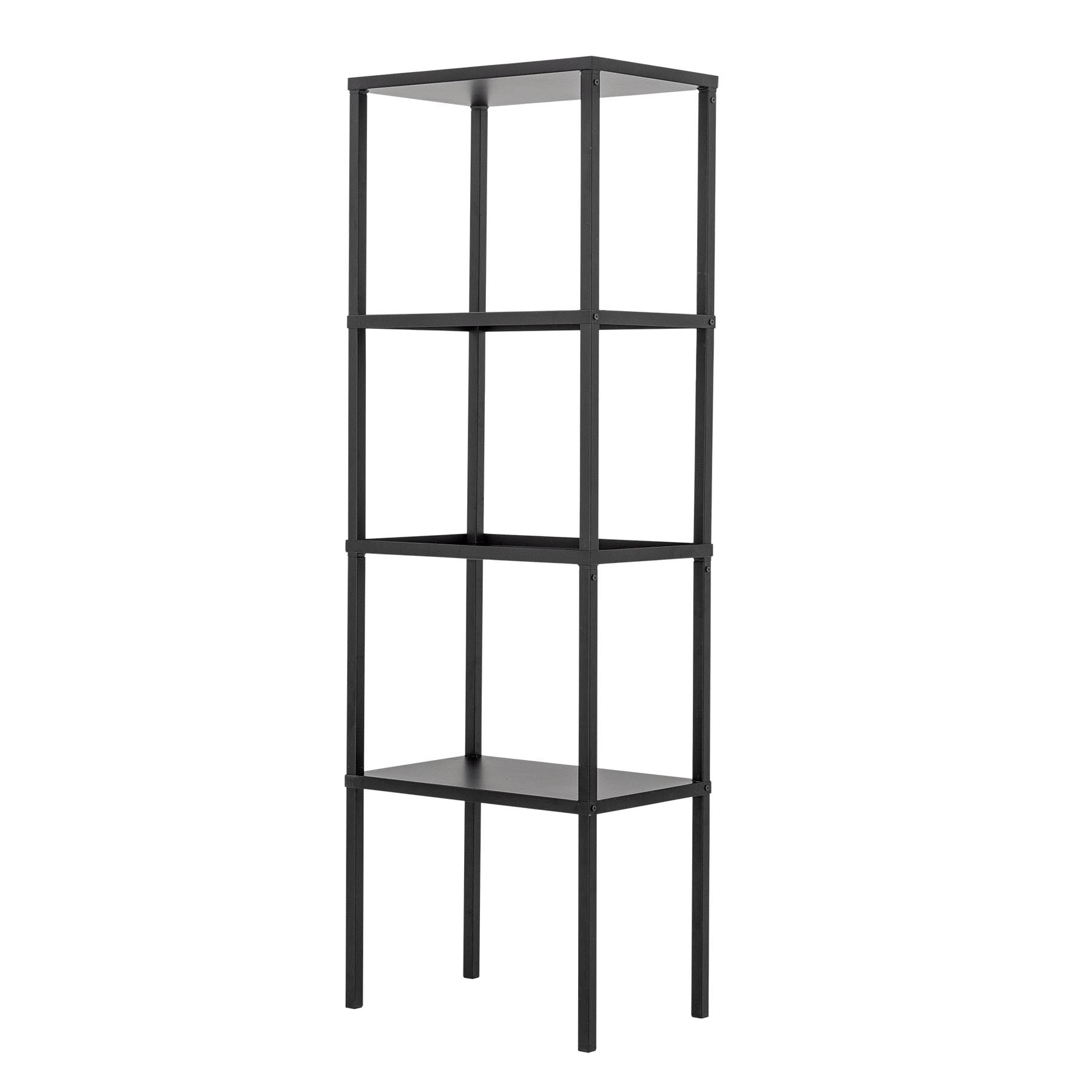 Loups Bücherregal, Schwarz, Metall in Black präsentiert im Onlineshop von KAQTU Design AG. Bücherregal ist von Bloomingville