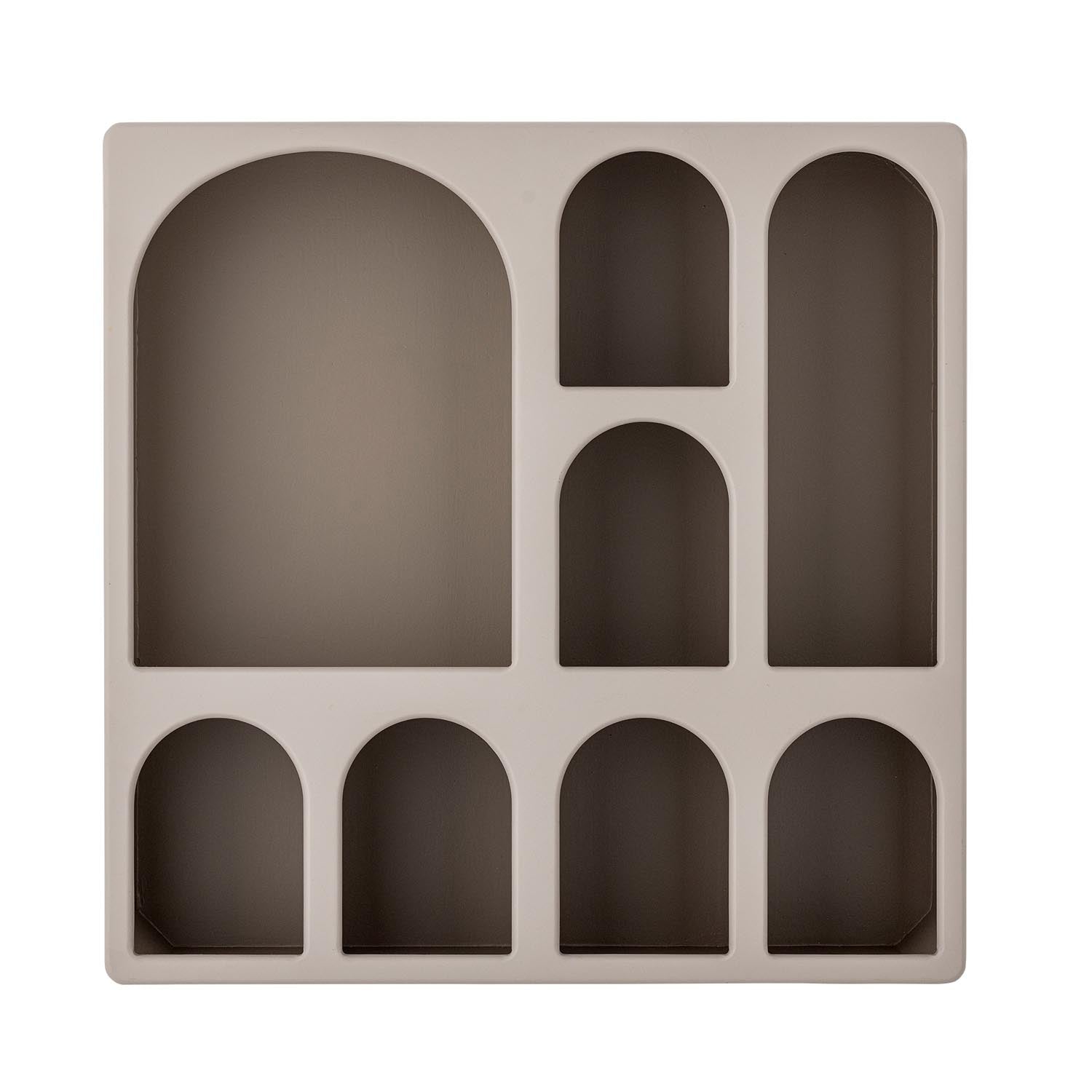 Graphia Bücherregal, Braun, MDF in Braun präsentiert im Onlineshop von KAQTU Design AG. Bücherregal ist von Bloomingville