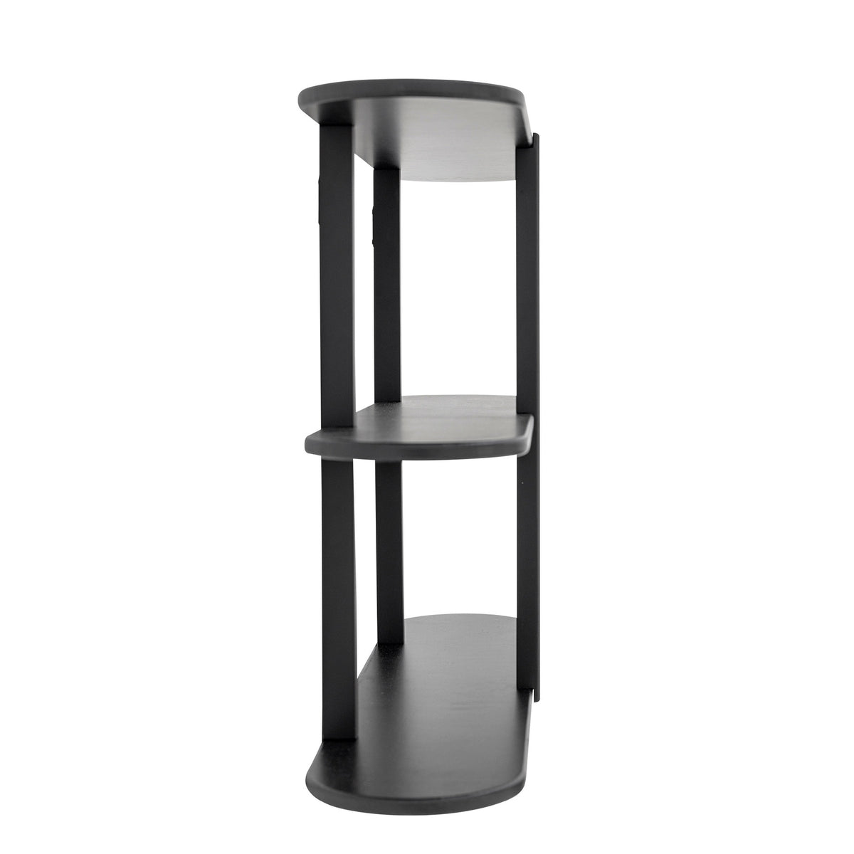 Vicente Regal, Schwarz, MDF in Schwarz präsentiert im Onlineshop von KAQTU Design AG. Wandregal ist von Bloomingville