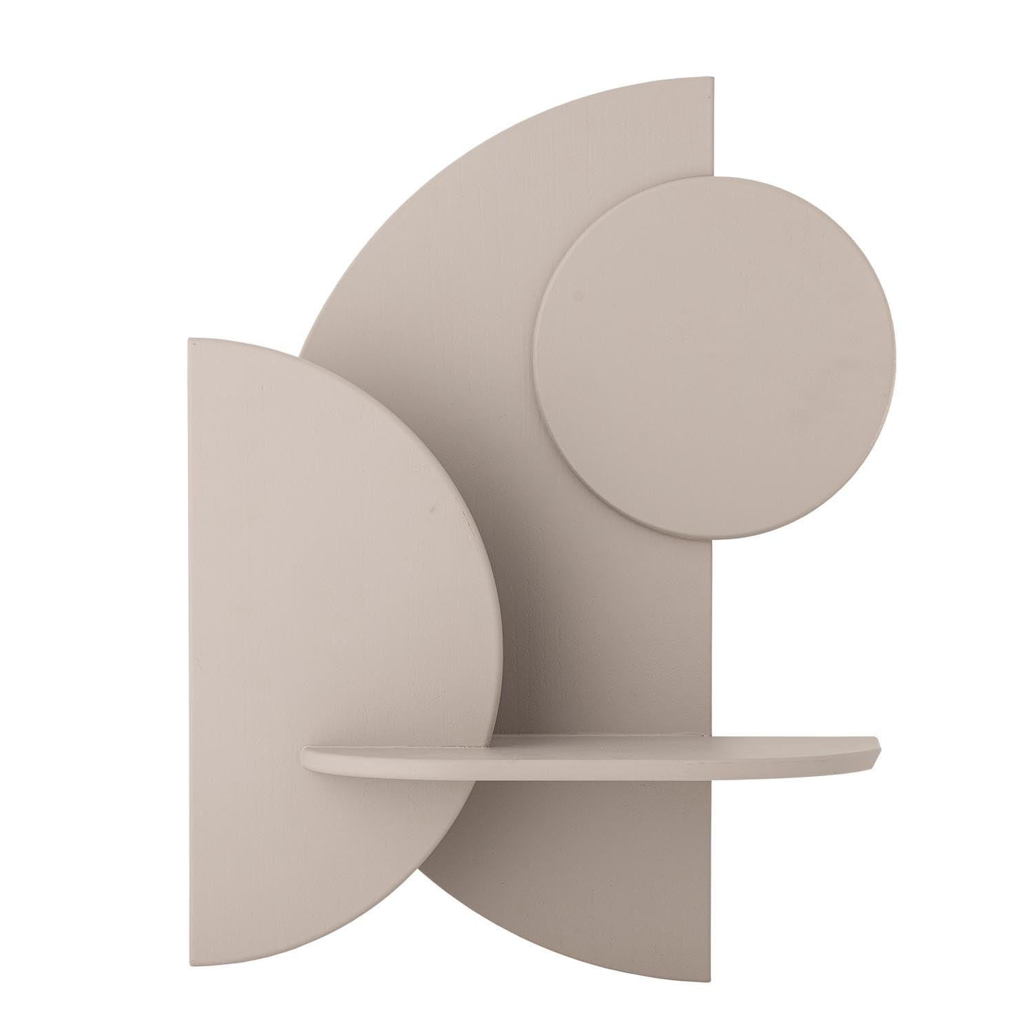 Leonard Regal, Natur, MDF in Natur präsentiert im Onlineshop von KAQTU Design AG. Wandregal ist von Bloomingville