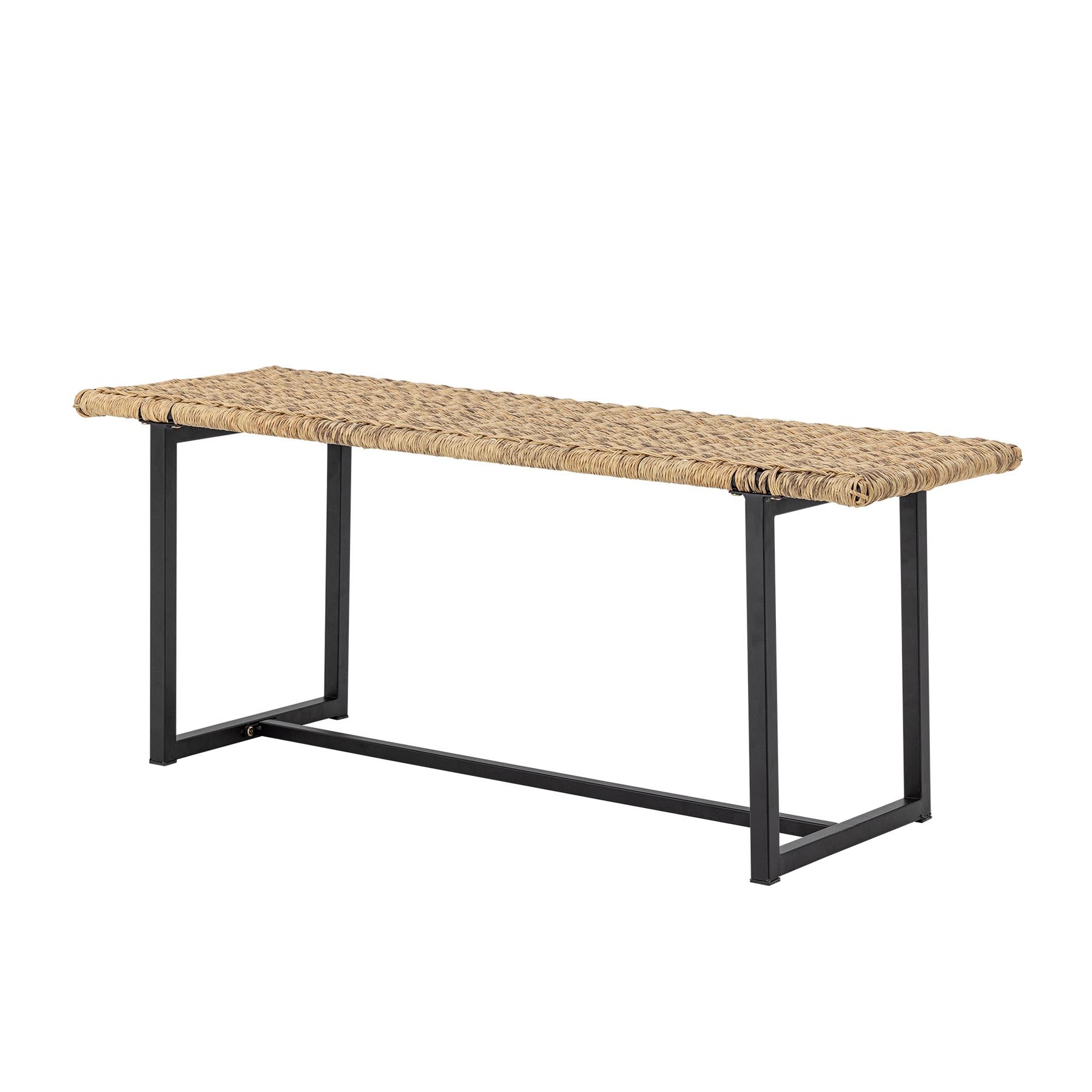 Adilly Bank, Natur, Polyrattan in Nature präsentiert im Onlineshop von KAQTU Design AG. Sitzbank ist von Bloomingville
