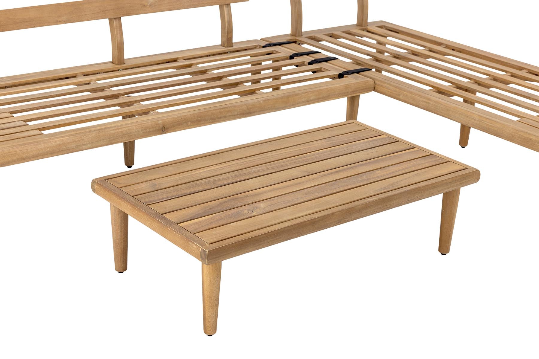 Cesano Lounge-set, Natur, FSC®100%, Acacia in Nature präsentiert im Onlineshop von KAQTU Design AG. 2er Sofa ist von Bloomingville