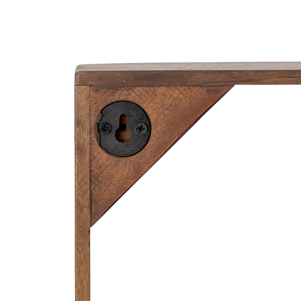 Tilo Regal, Braun, Recyceltes Holz in Brown präsentiert im Onlineshop von KAQTU Design AG. Wandregal ist von Creative Collection