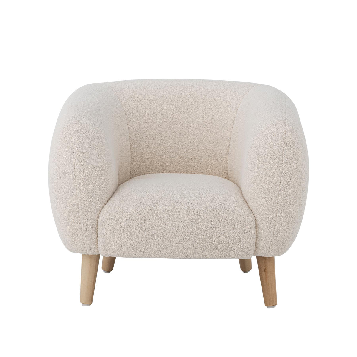 Cade Stuhl, Weiß, FSC®100% Plywood in White präsentiert im Onlineshop von KAQTU Design AG. Stuhl ist von Bloomingville Mini