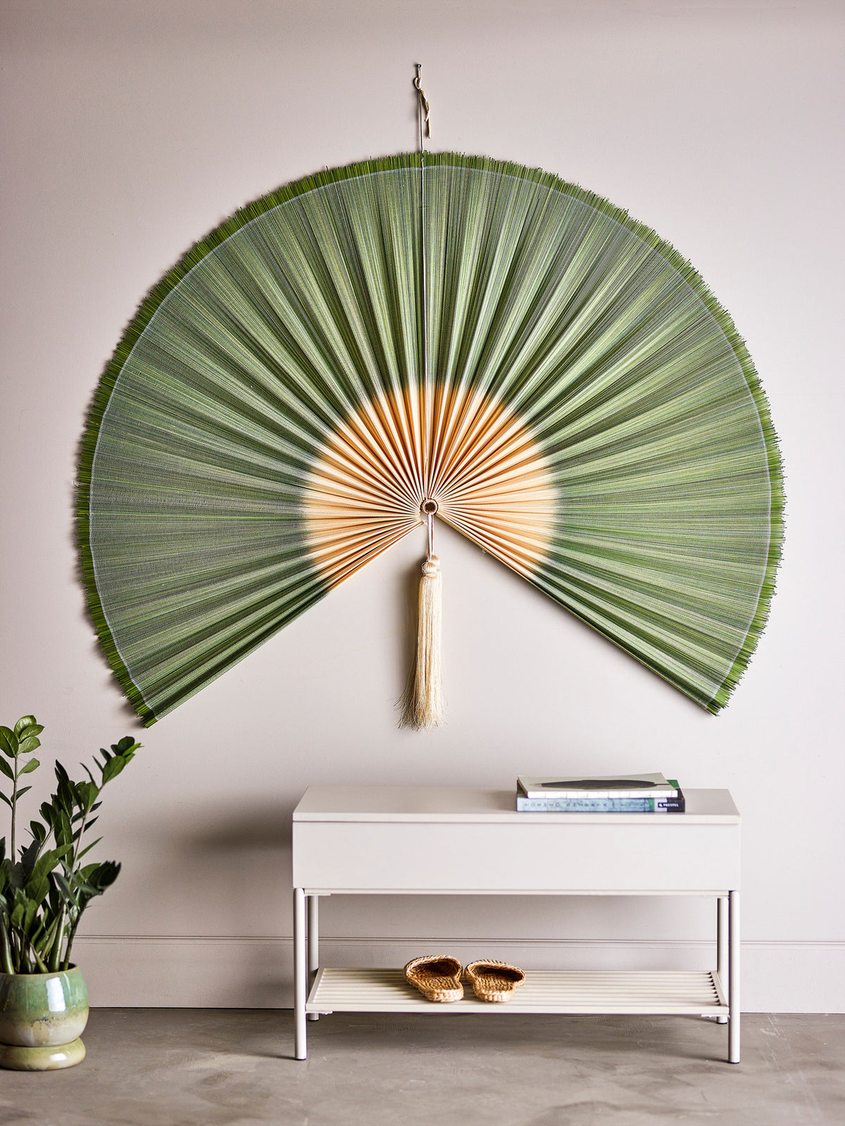 Jaime Wanddekoration, Grün, Bambus in Green präsentiert im Onlineshop von KAQTU Design AG. Wanddeko ist von Bloomingville
