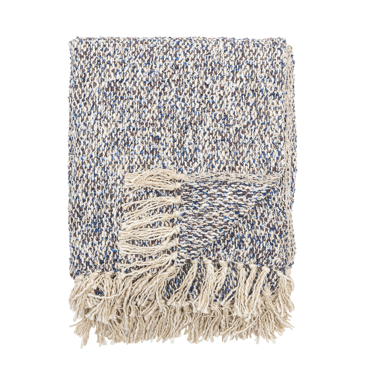 Ocean Decke, Blau, Polyester in Blau präsentiert im Onlineshop von KAQTU Design AG. Wolldecke ist von Creative Collection