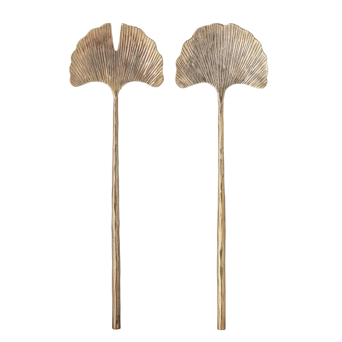 Lyas Salatbesteck, Brass, Metall in Brass präsentiert im Onlineshop von KAQTU Design AG. Käsezubehör ist von Creative Collection