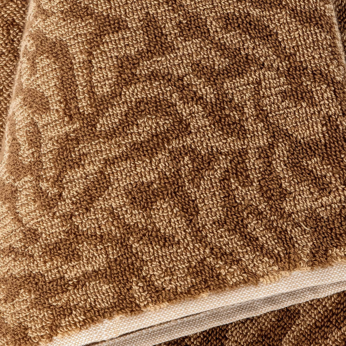 Kaysa Handtuch, Braun, Baumwolle in Brown präsentiert im Onlineshop von KAQTU Design AG. Handtuch ist von Bloomingville