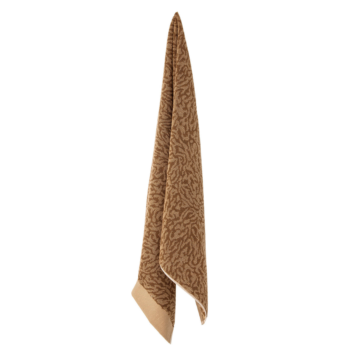 Kaysa Handtuch, Braun, Baumwolle in Brown präsentiert im Onlineshop von KAQTU Design AG. Handtuch ist von Bloomingville