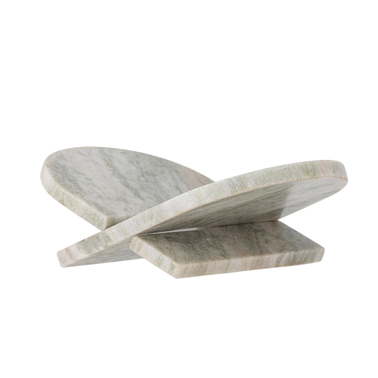 Verleihen Sie Ihrem Zuhause mit dem Naza Magazinhalter aus edlem Naturmarmor von Bloomingville einen Hauch von Luxus und Ordnung.