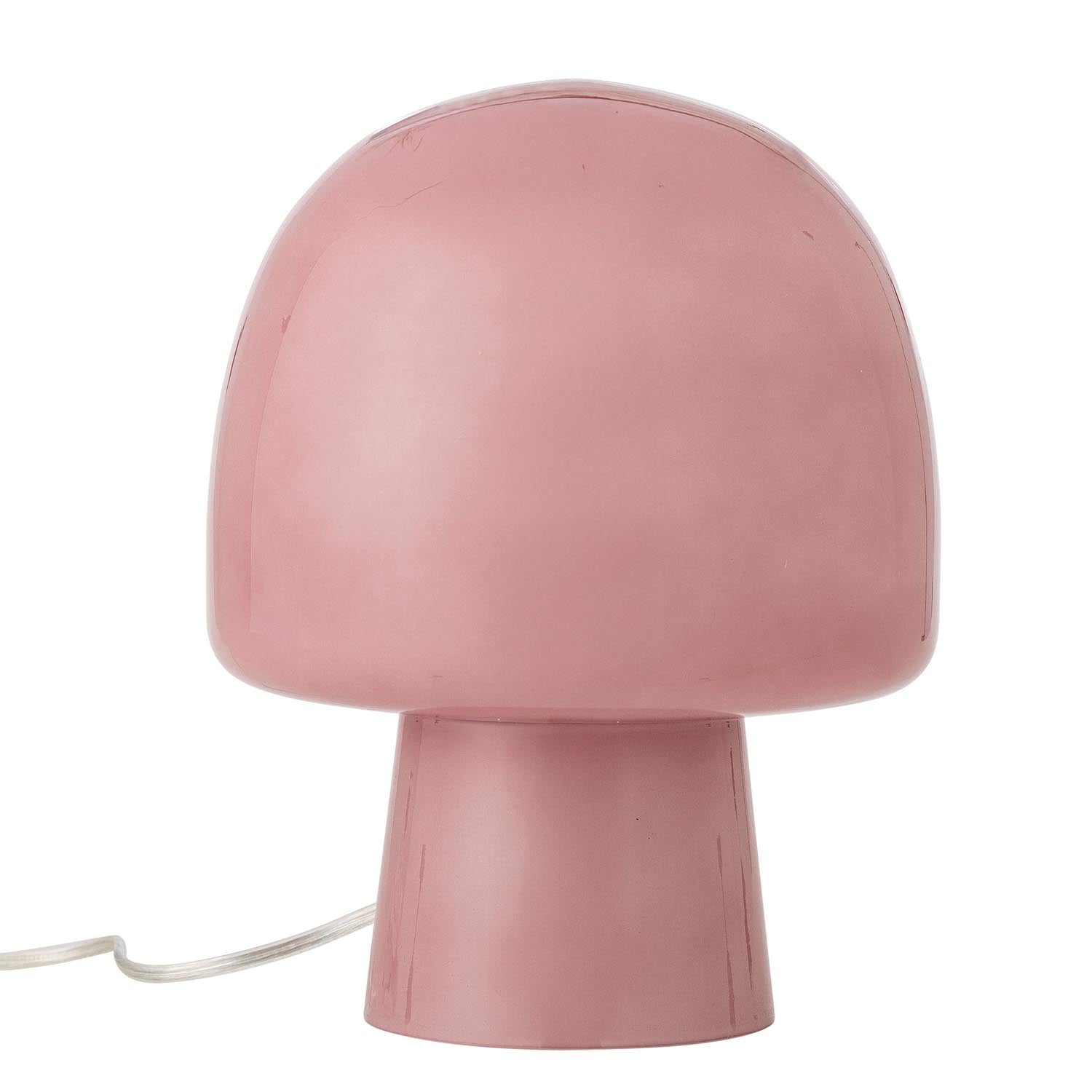 Paddy Tischlampe, Rose, Glas in Rose präsentiert im Onlineshop von KAQTU Design AG. Tischleuchte ist von Bloomingville