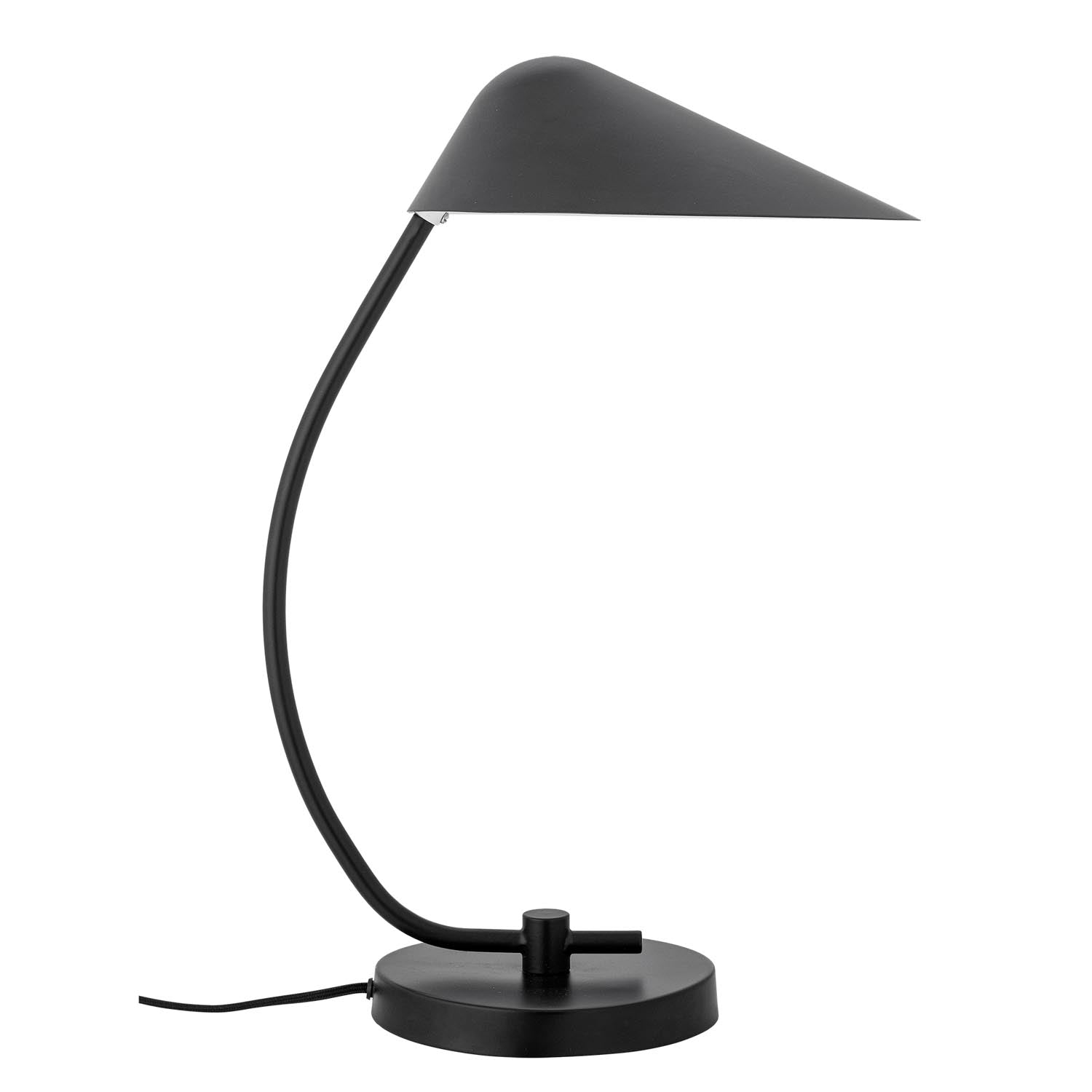 Nisella Tischlampe, Schwarz, Metall in Schwarz präsentiert im Onlineshop von KAQTU Design AG. Tischleuchte ist von Bloomingville