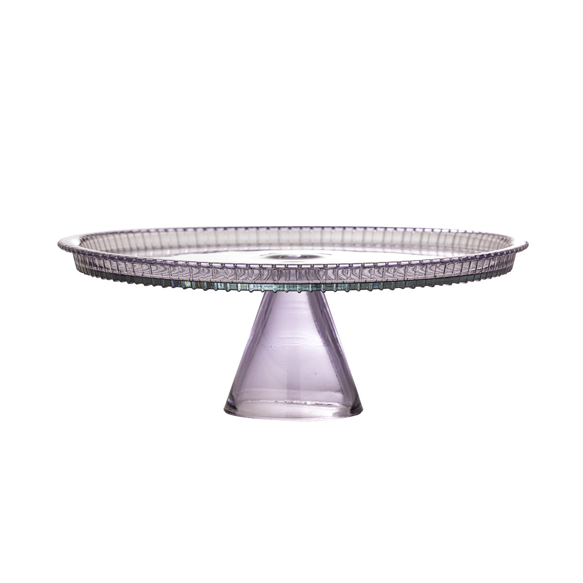 Tayo Kuchenteller mit Glocke, Bunt, Glas in Multi präsentiert im Onlineshop von KAQTU Design AG. Tablett ist von Bloomingville